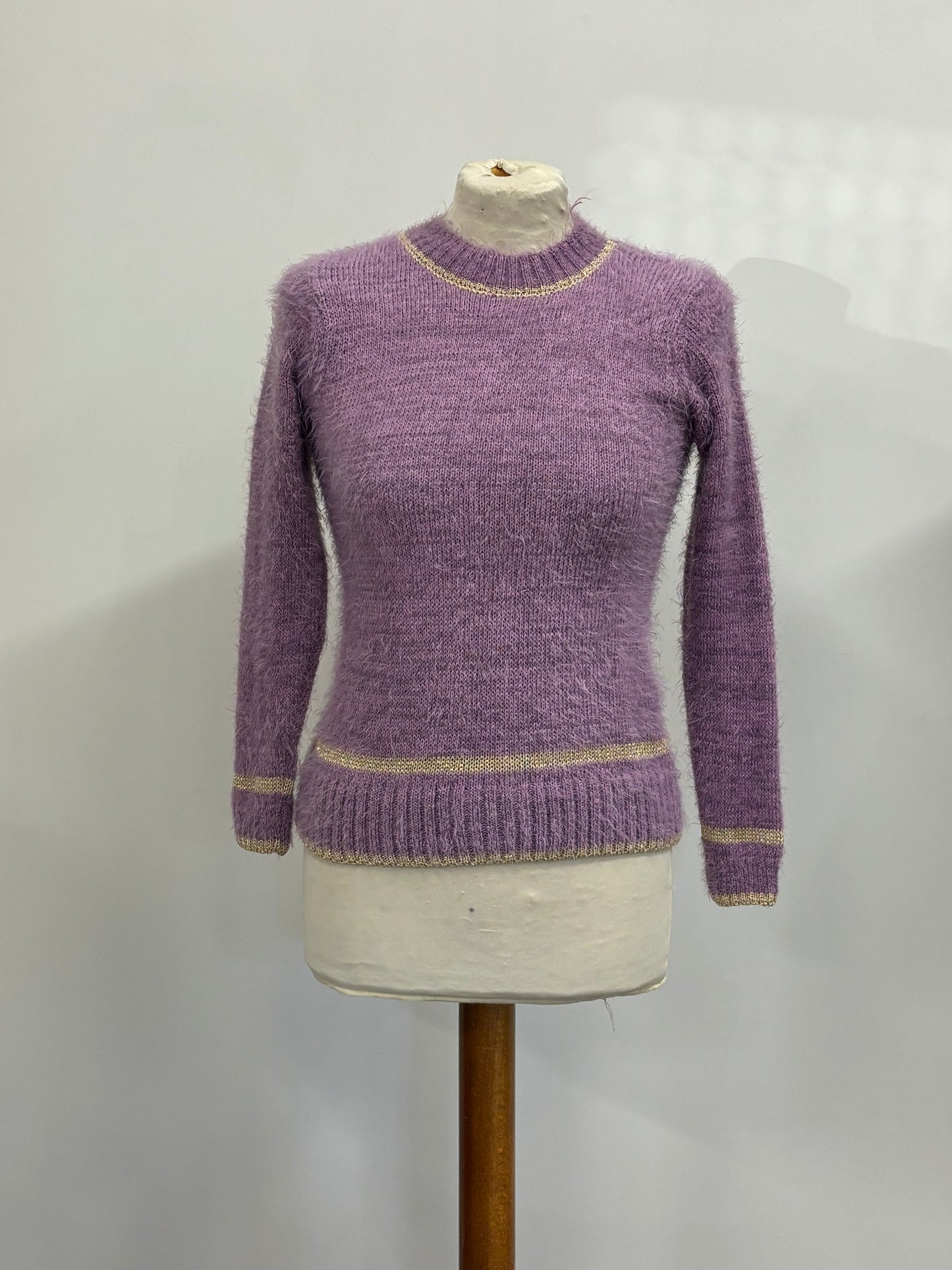 Maglia fluffy stile pelliccia