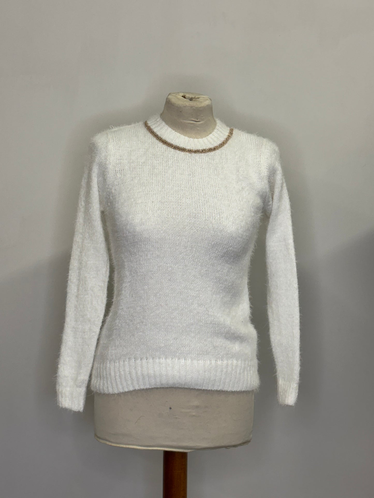 Maglia fluffy stile pelliccia